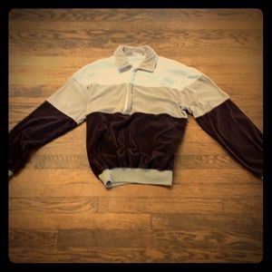 ‘70s vintage Sears King’s Road velour zip down
